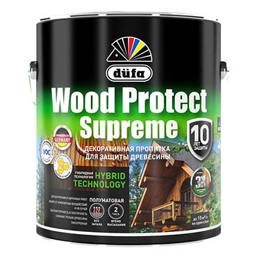 WOOD PROTECT Supreme, орех 2,5л "Dufa" Пропитка WOOD PROTECT Supreme, орех 2,5л "Dufa" Пропитка